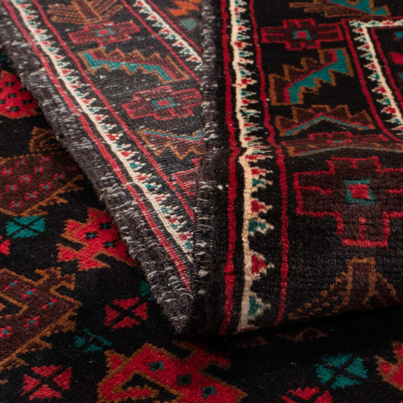 Alfombra Belutsch - 185 x 113 cm - negro