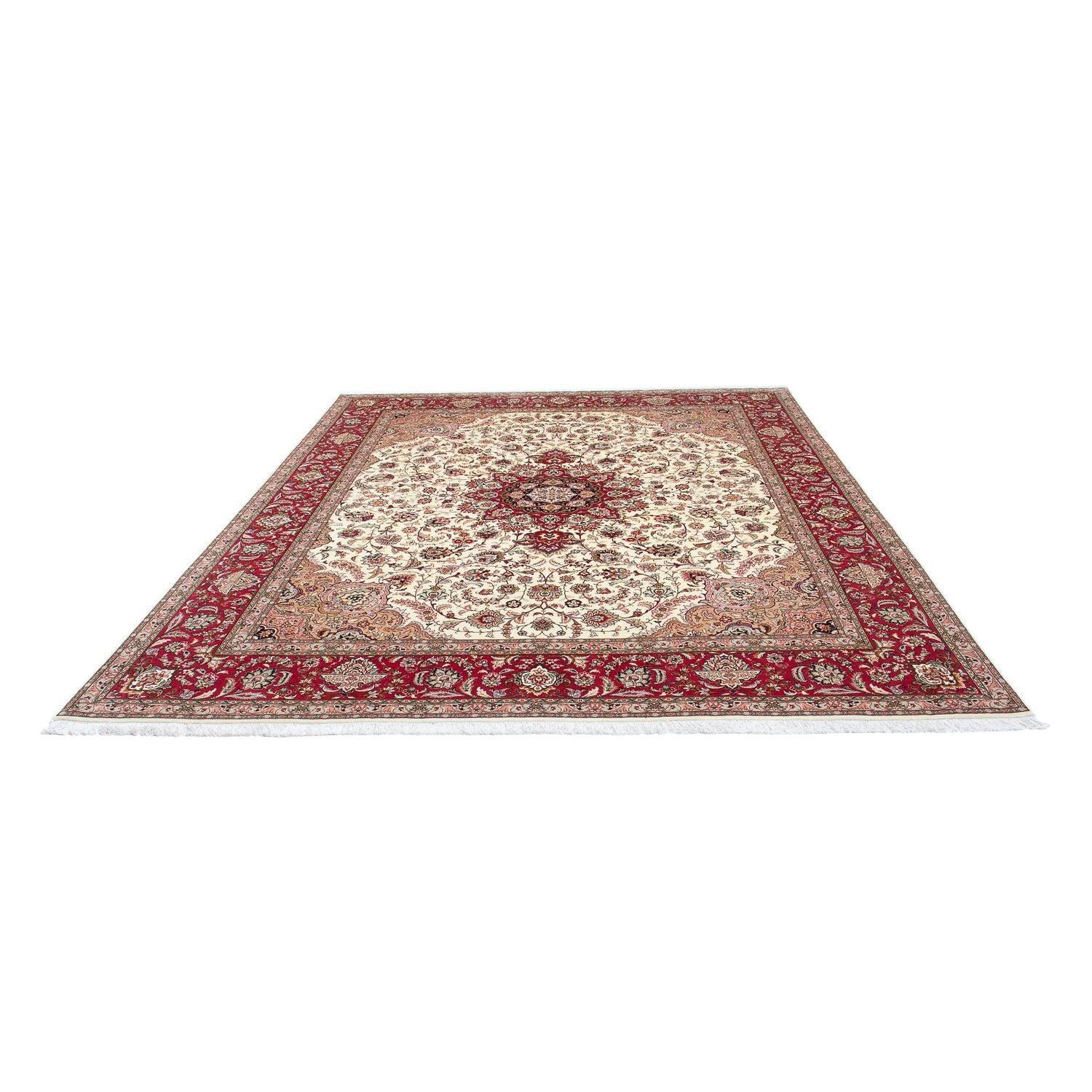 Alfombra Persa - Tabriz - Real - 300 x 250 cm - rojo