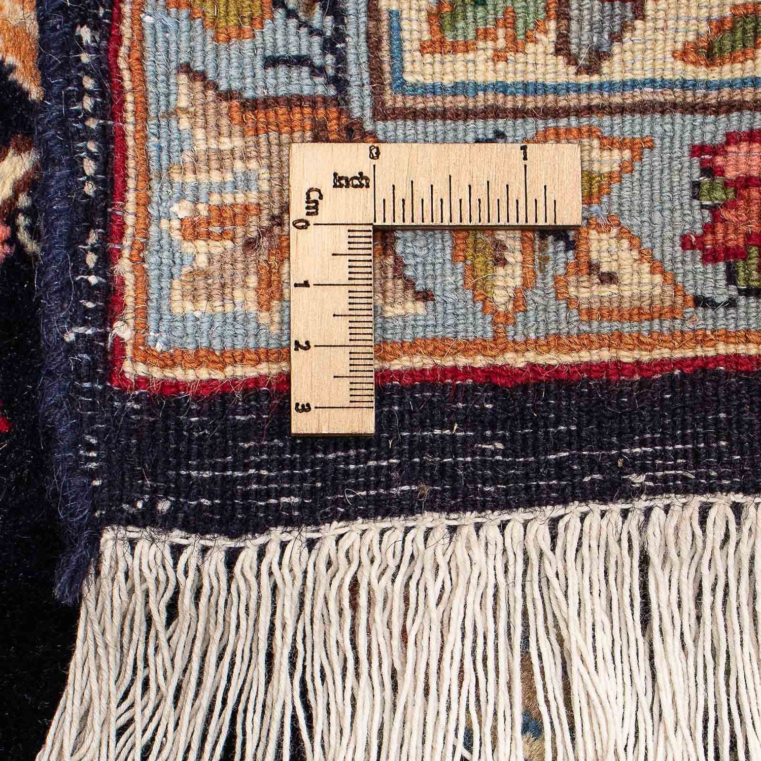 Alfombra persa - Real - 400 x 294 cm - azul oscuro