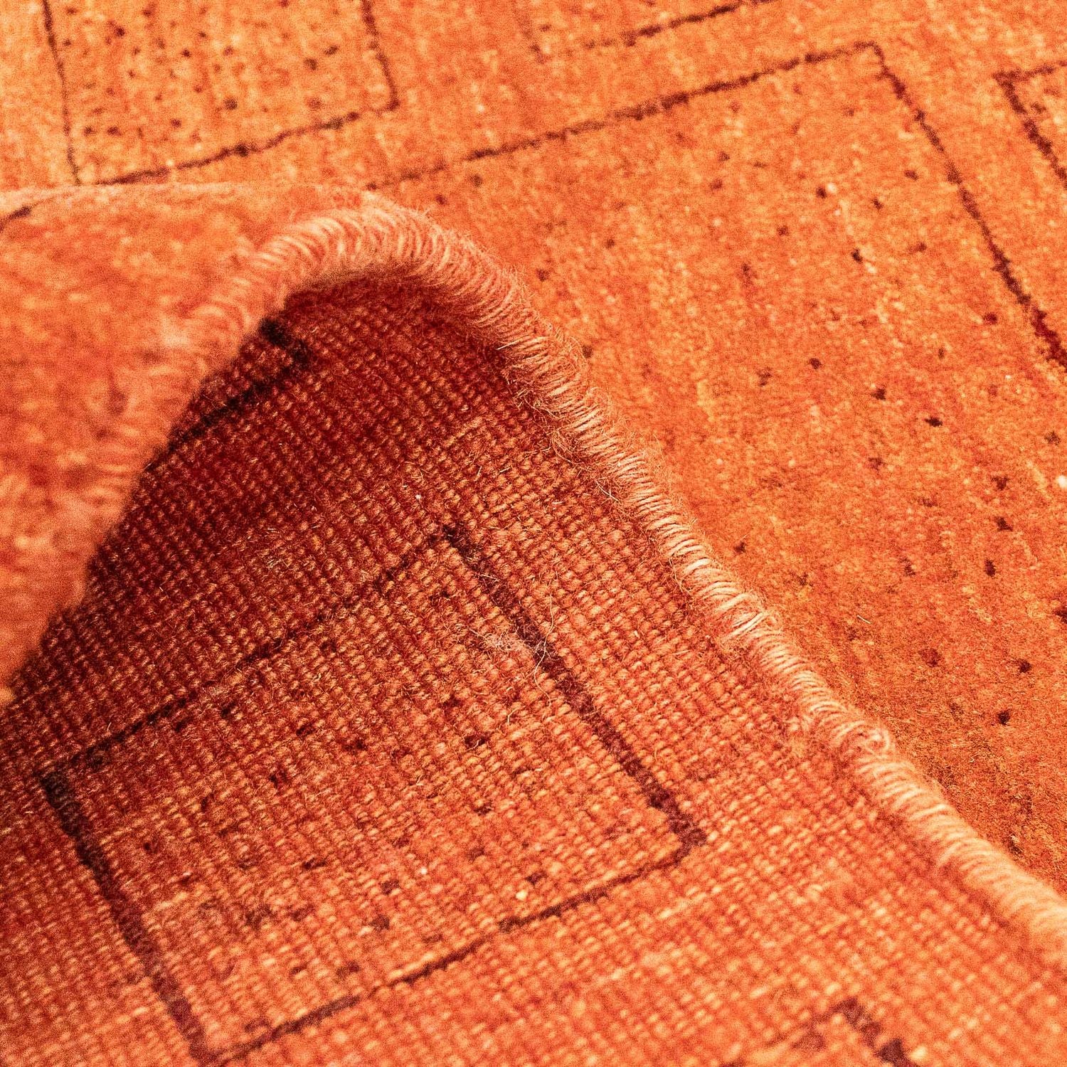 Alfombra Gabbeh - Persa Kashkuli - 90 x 65 cm - óxido