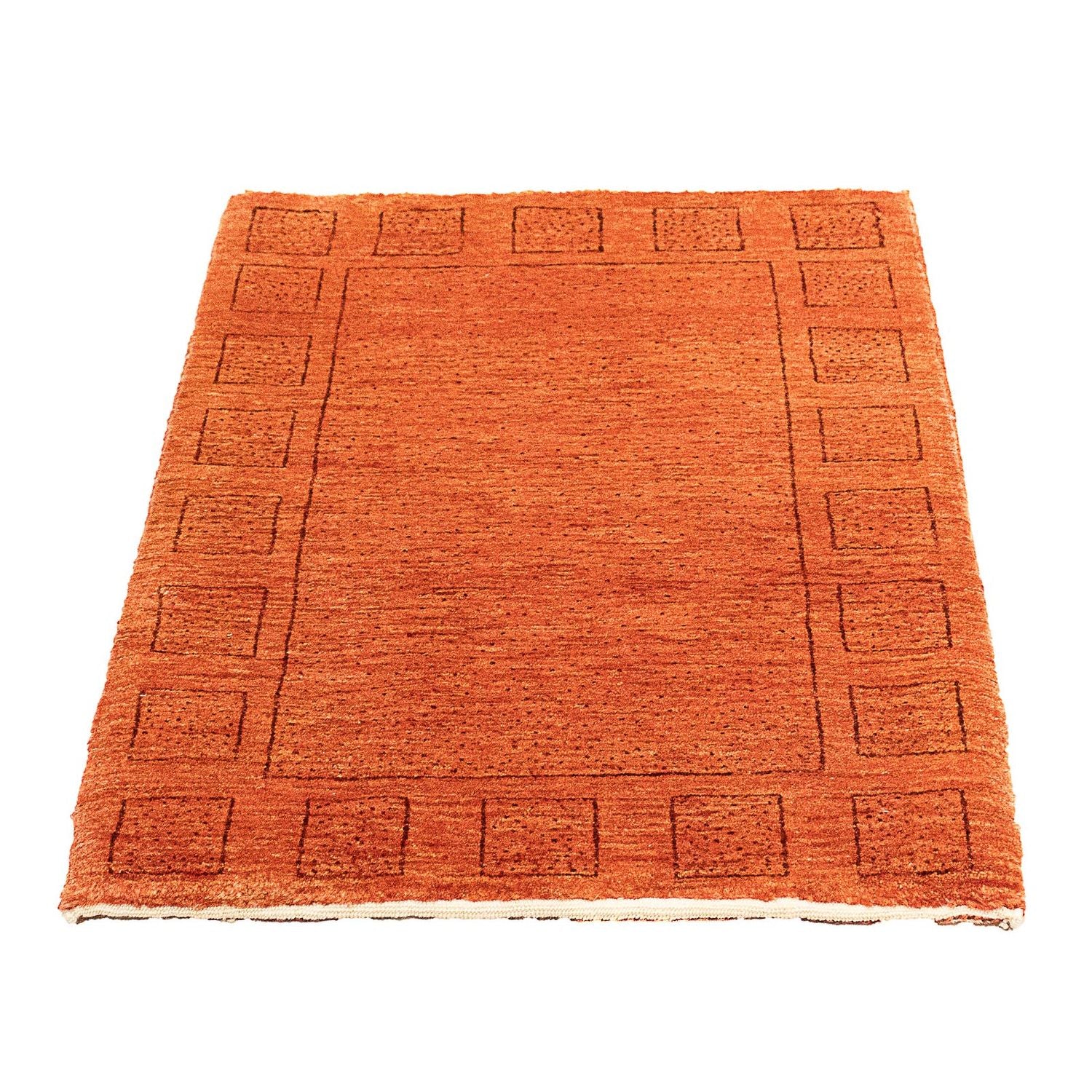 Alfombra Gabbeh - Persa Kashkuli - 90 x 65 cm - óxido