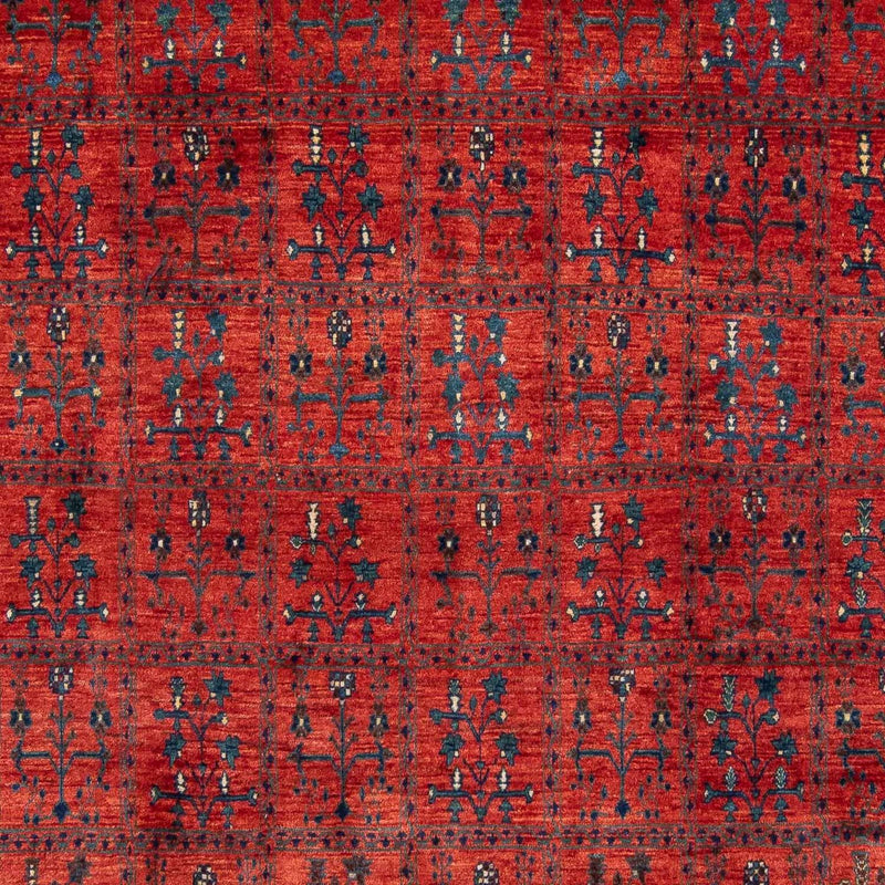 Alfombra Gabbeh - Persa Kashkuli - 345 x 260 cm - rojo oscuro