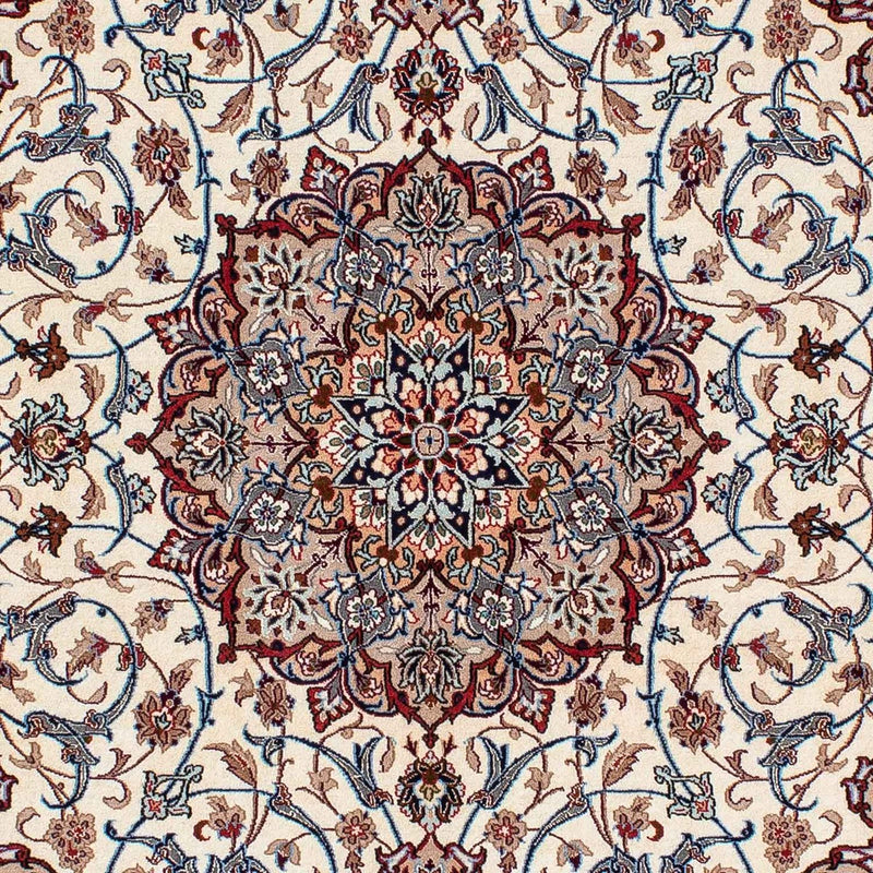 Alfombra de seda - Ghom Seda - Prima - 202 x 128 cm - beige