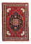Alfombra Gabbeh - Persa Kashkuli - 88 x 61 cm - rojo