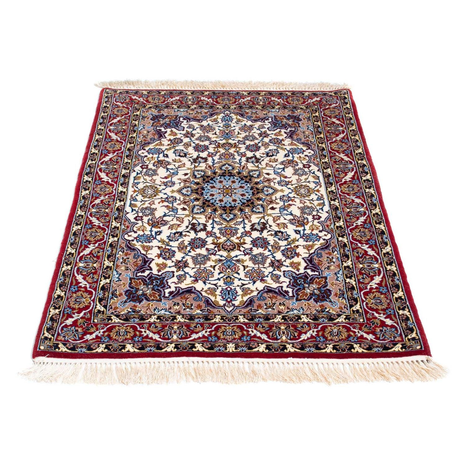 Alfombra Persa - Isfahan - Prima - 118 x 83 cm - beige