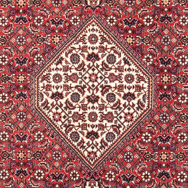 Alfombra persa - Bidjar cuadrado  - 115 x 101 cm - rojo