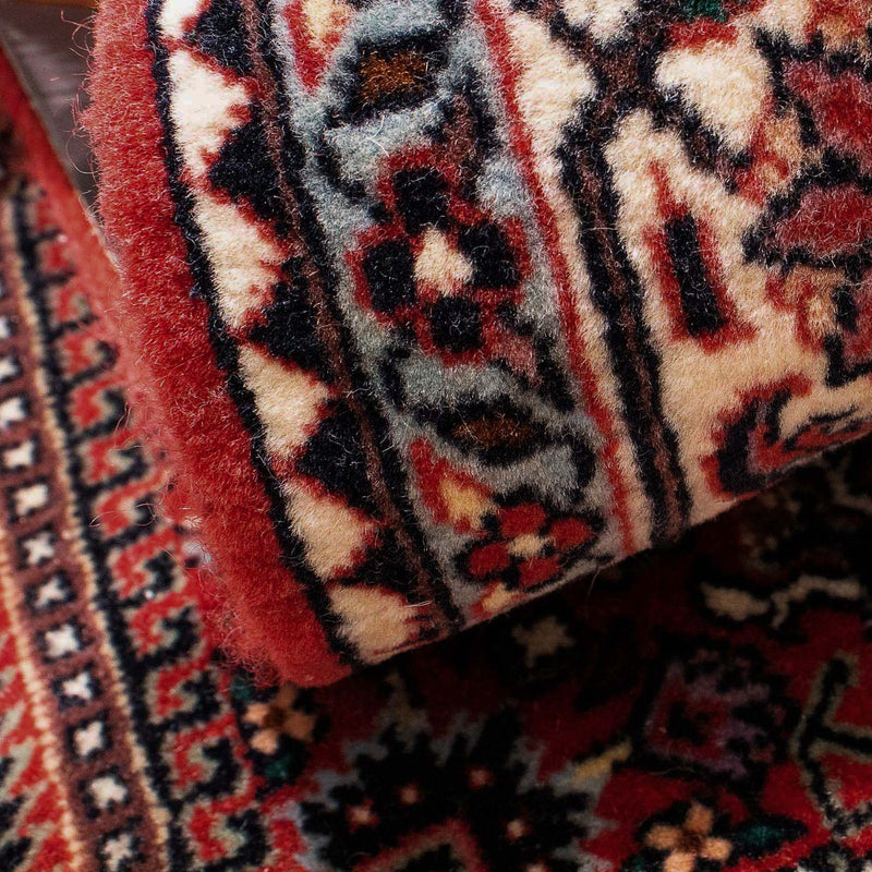 Alfombra persa - Bidjar cuadrado  - 115 x 101 cm - rojo