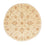 Alfombra Ziegler redondo  - 150 x 148 cm - beige