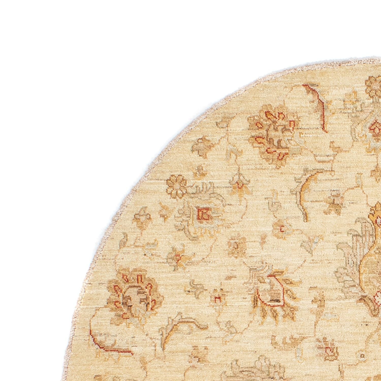 Alfombra Ziegler redondo  - 150 x 148 cm - beige
