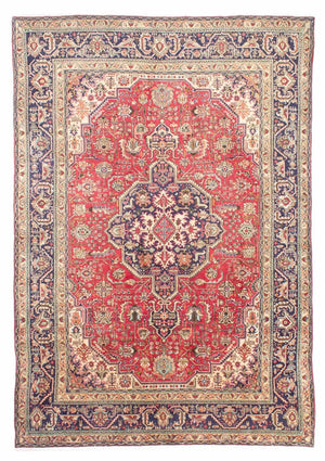Alfombra persa - Tabriz - 297 x 204 cm - rojo