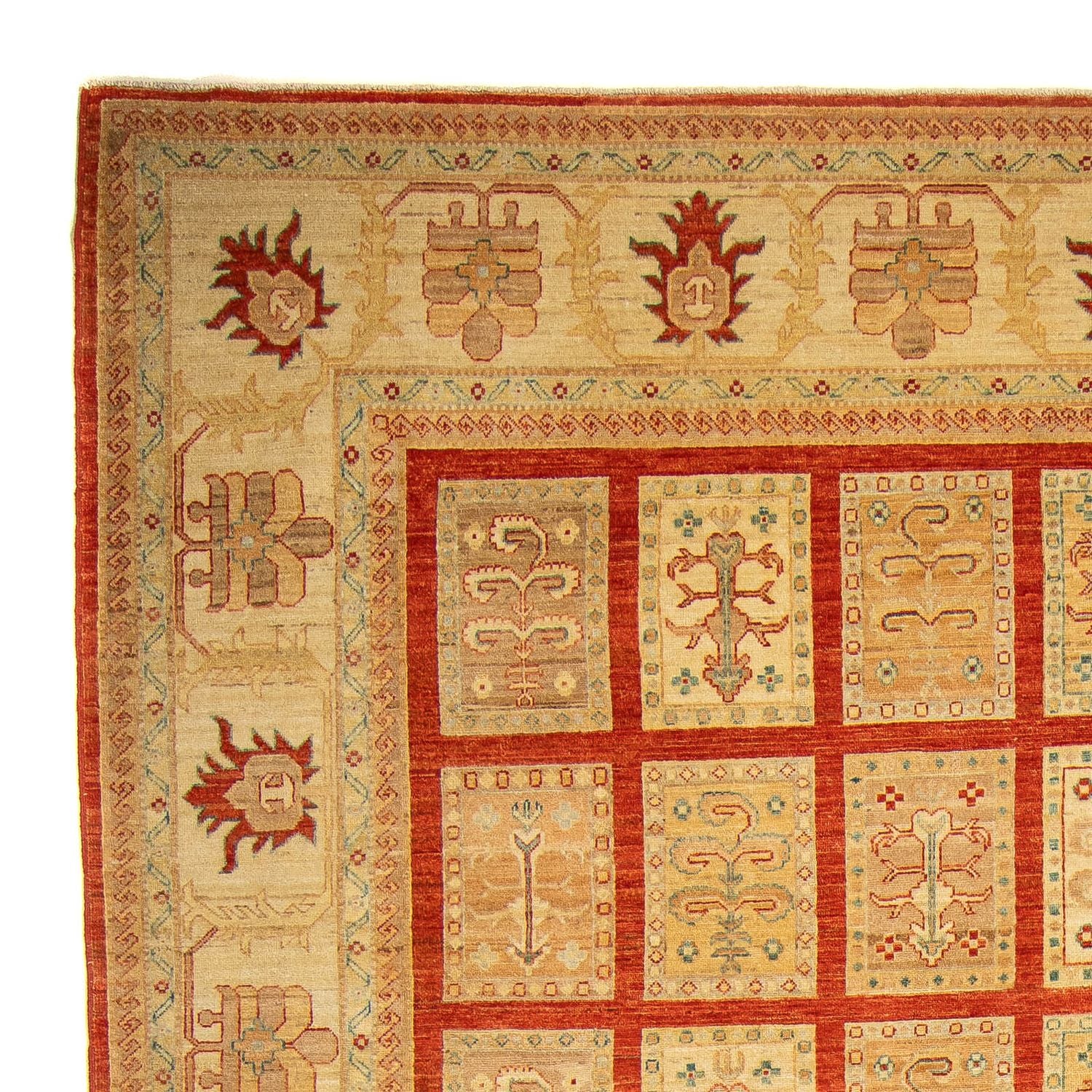 Alfombra Ziegler - 374 x 273 cm - rojo