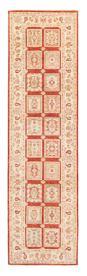 Alfombra de pasillo Alfombra persa - Nómada - 291 x 80 cm - rojo