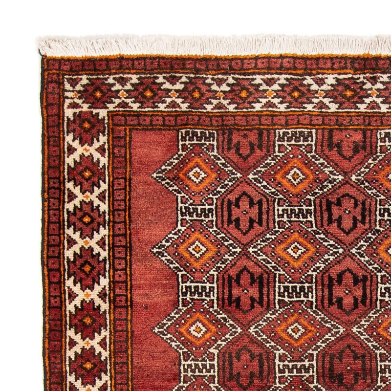 Alfombra Belutsch - 218 x 128 cm - rojo