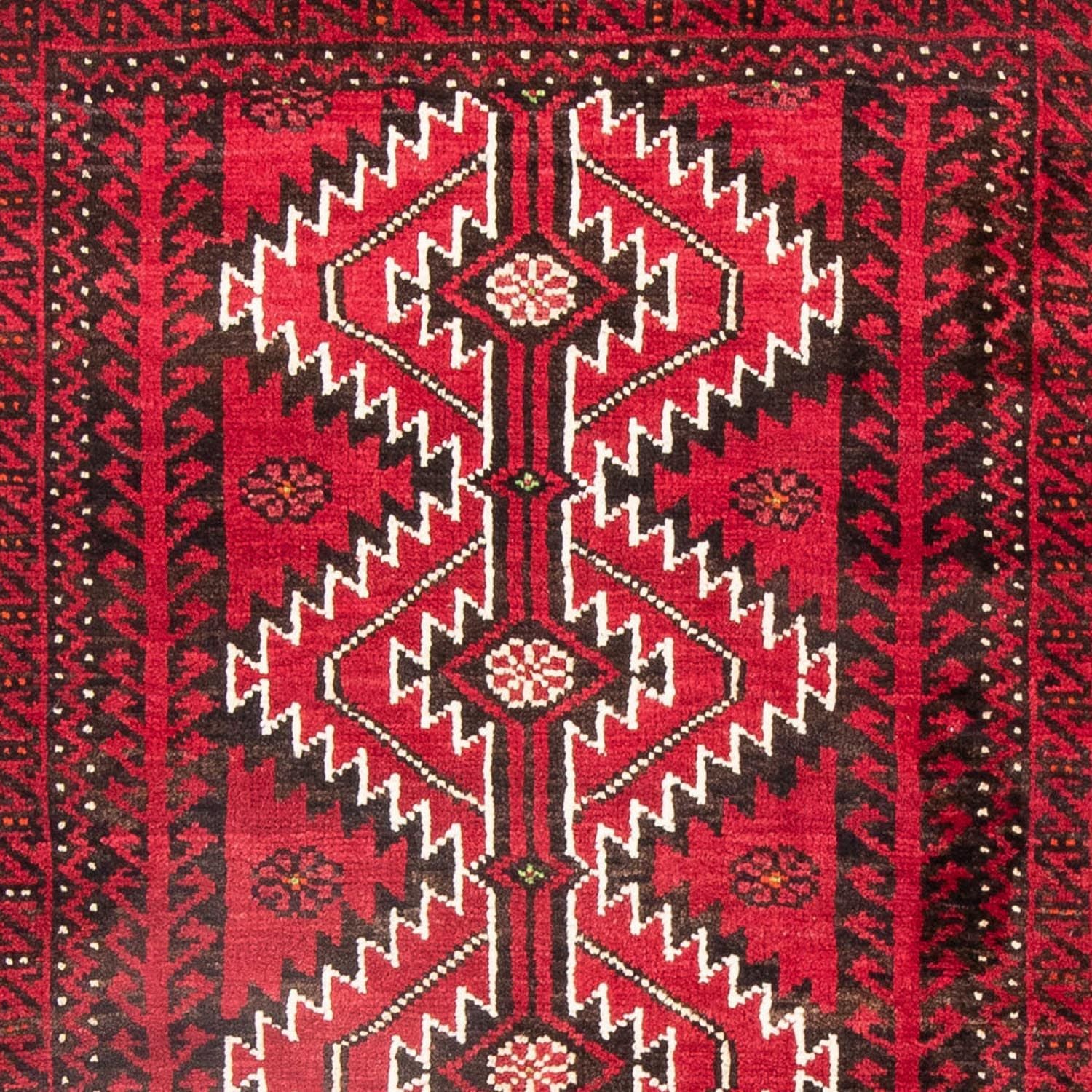 Alfombra Belutsch - 187 x 121 cm - rojo