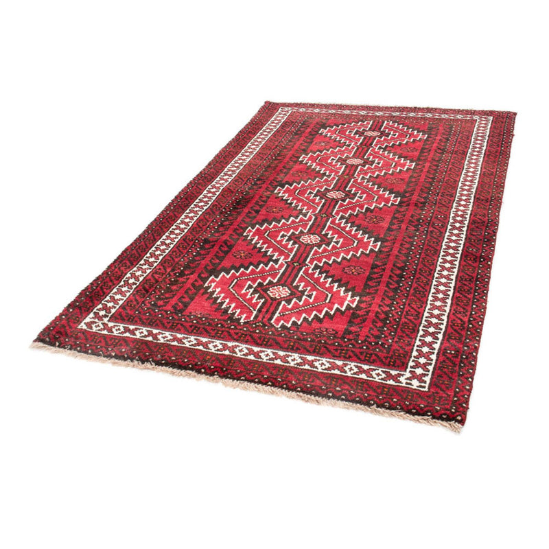 Alfombra Belutsch - 187 x 121 cm - rojo
