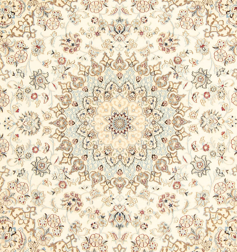 Alfombra Persa - Nain - Real cuadrado  - 203 x 202 cm - beige
