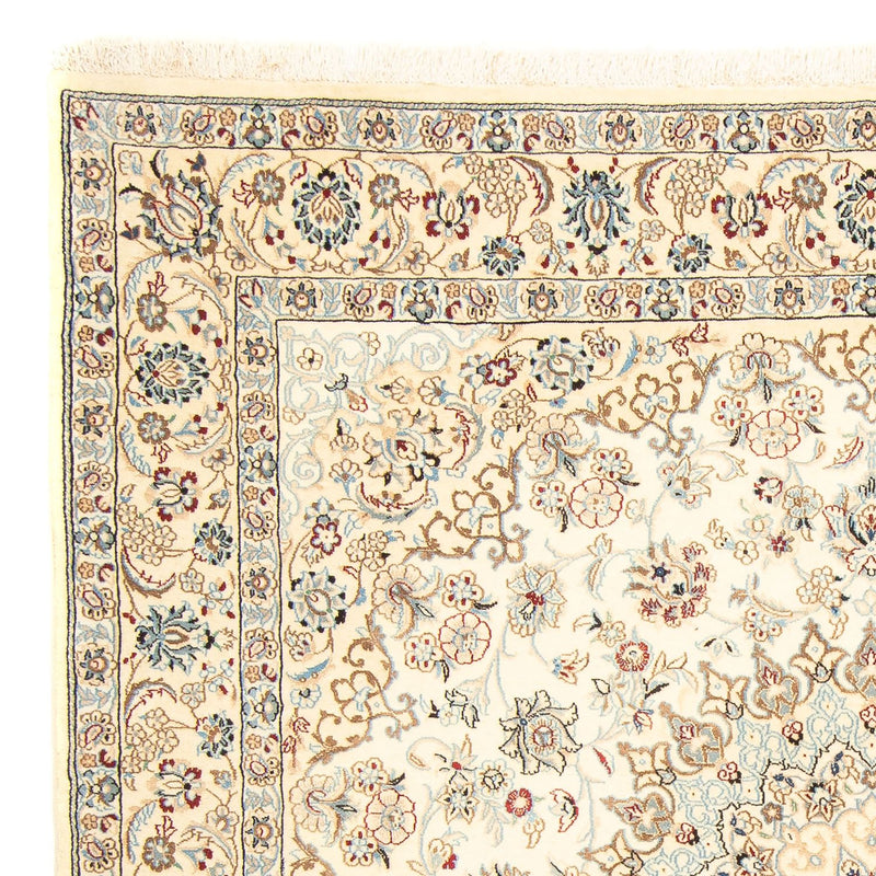Alfombra Persa - Nain - Real cuadrado  - 203 x 202 cm - beige