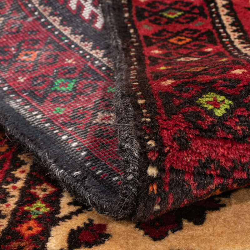 Alfombra de pasillo Alfombra Belutsch - 187 x 102 cm - rojo