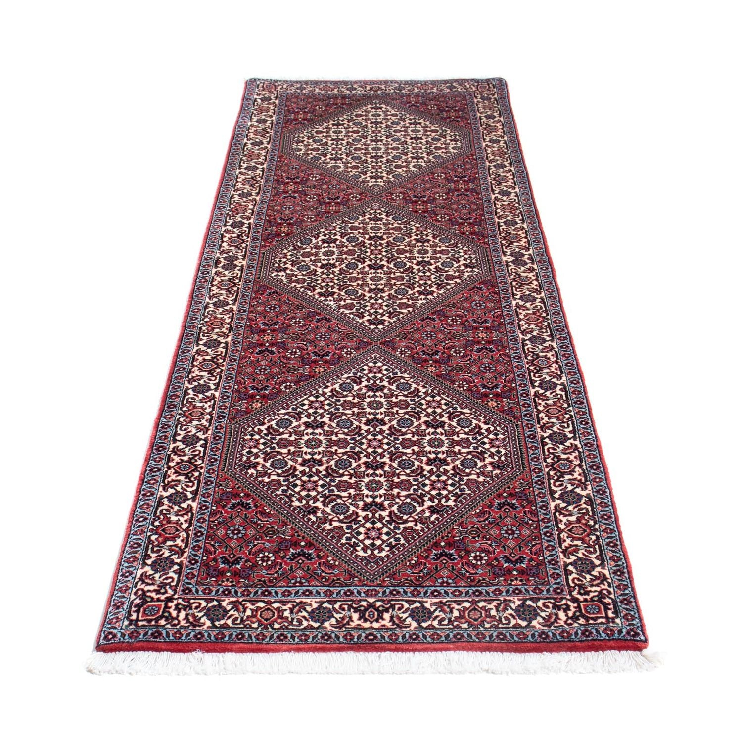 Alfombra de pasillo Alfombra persa - Bidjar - 231 x 74 cm - beige