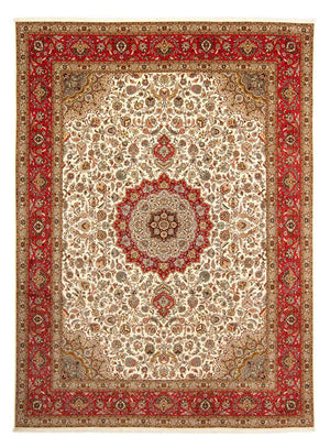 Alfombra Persa - Tabriz - Real - 406 x 300 cm - rojo