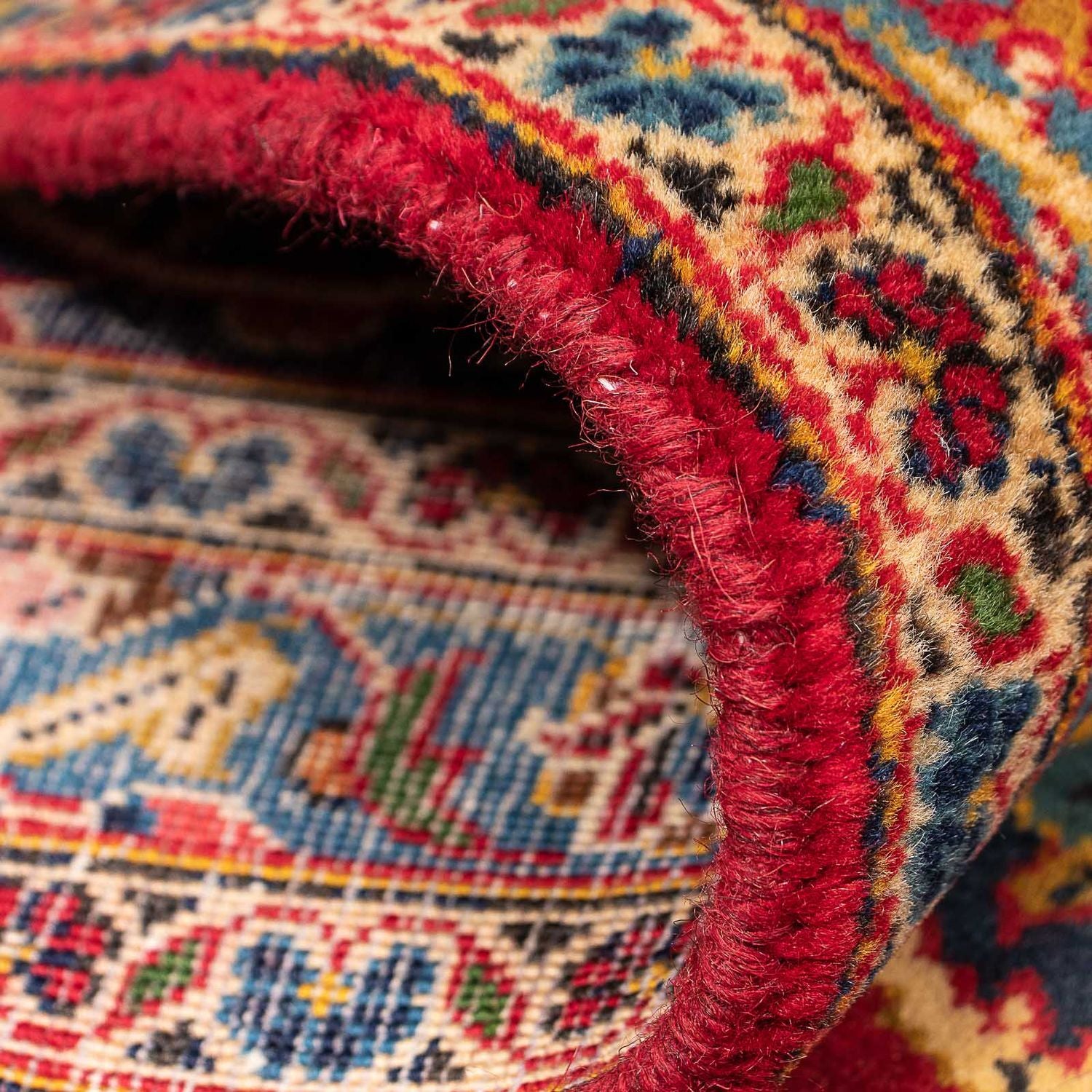 Alfombra persa - Keshan - 421 x 302 cm - rojo