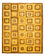 Alfombra Ziegler - 241 x 195 cm - marrón oscuro