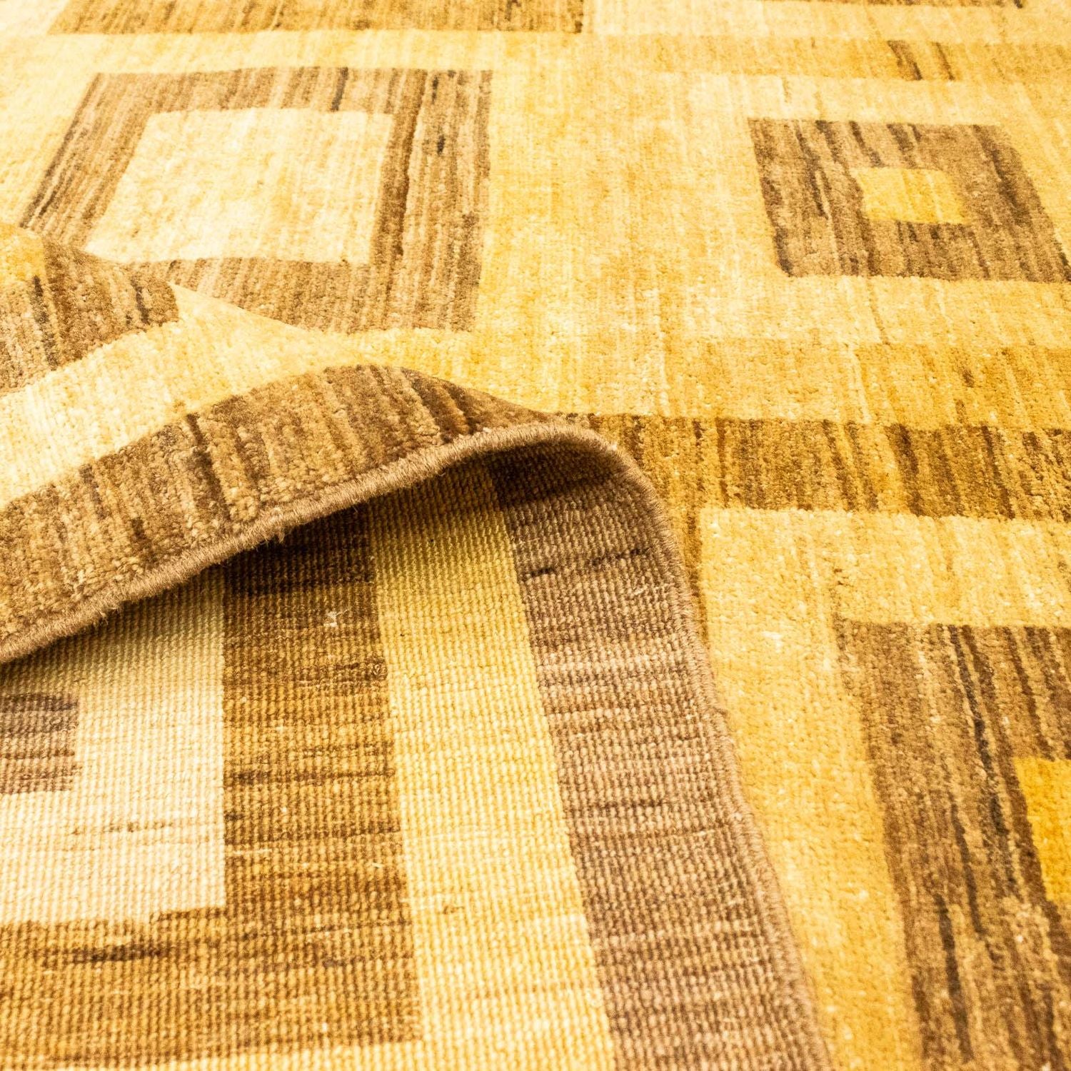 Alfombra Ziegler - 241 x 195 cm - marrón oscuro