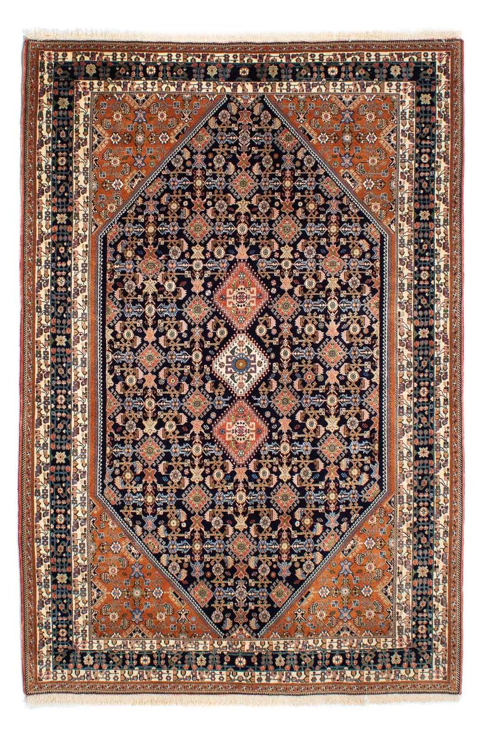 Alfombra Gabbeh - Persa Kashkuli - 213 x 143 cm - marrón