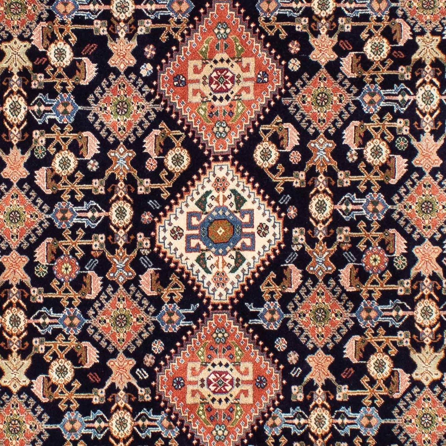 Alfombra Gabbeh - Persa Kashkuli - 213 x 143 cm - marrón