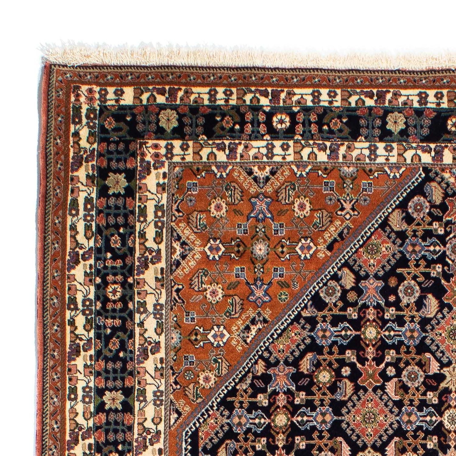 Alfombra Gabbeh - Persa Kashkuli - 213 x 143 cm - marrón