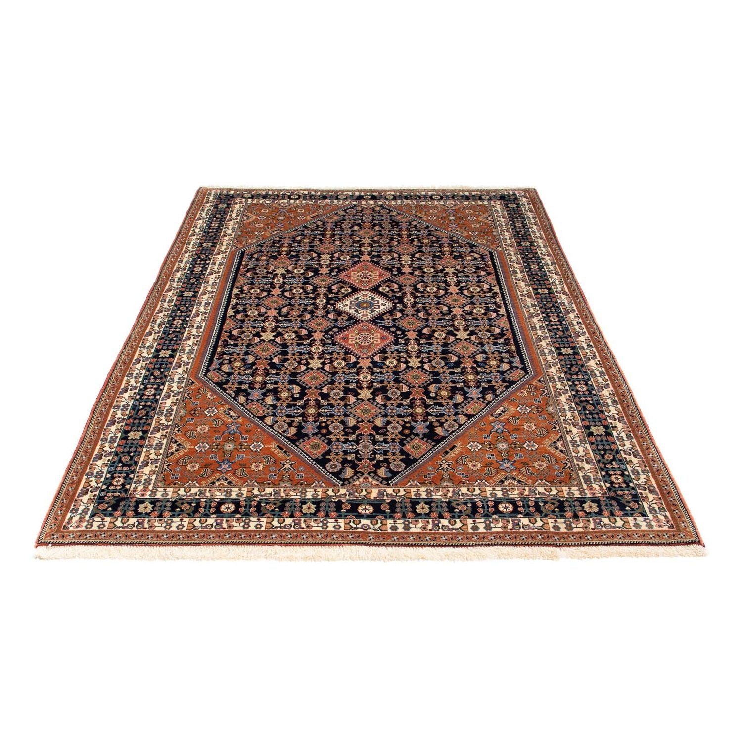 Alfombra Gabbeh - Persa Kashkuli - 213 x 143 cm - marrón