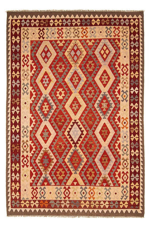 Alfombra Kelim - Splash - 290 x 211 cm - multicolor