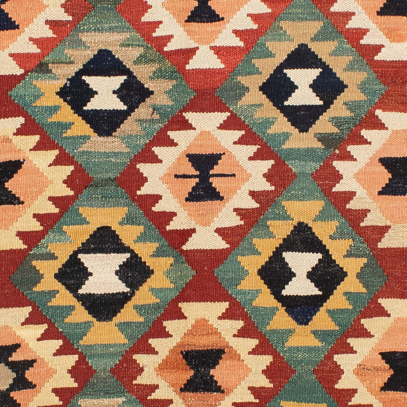 Alfombra Kelim - Splash - 189 x 152 cm - multicolor