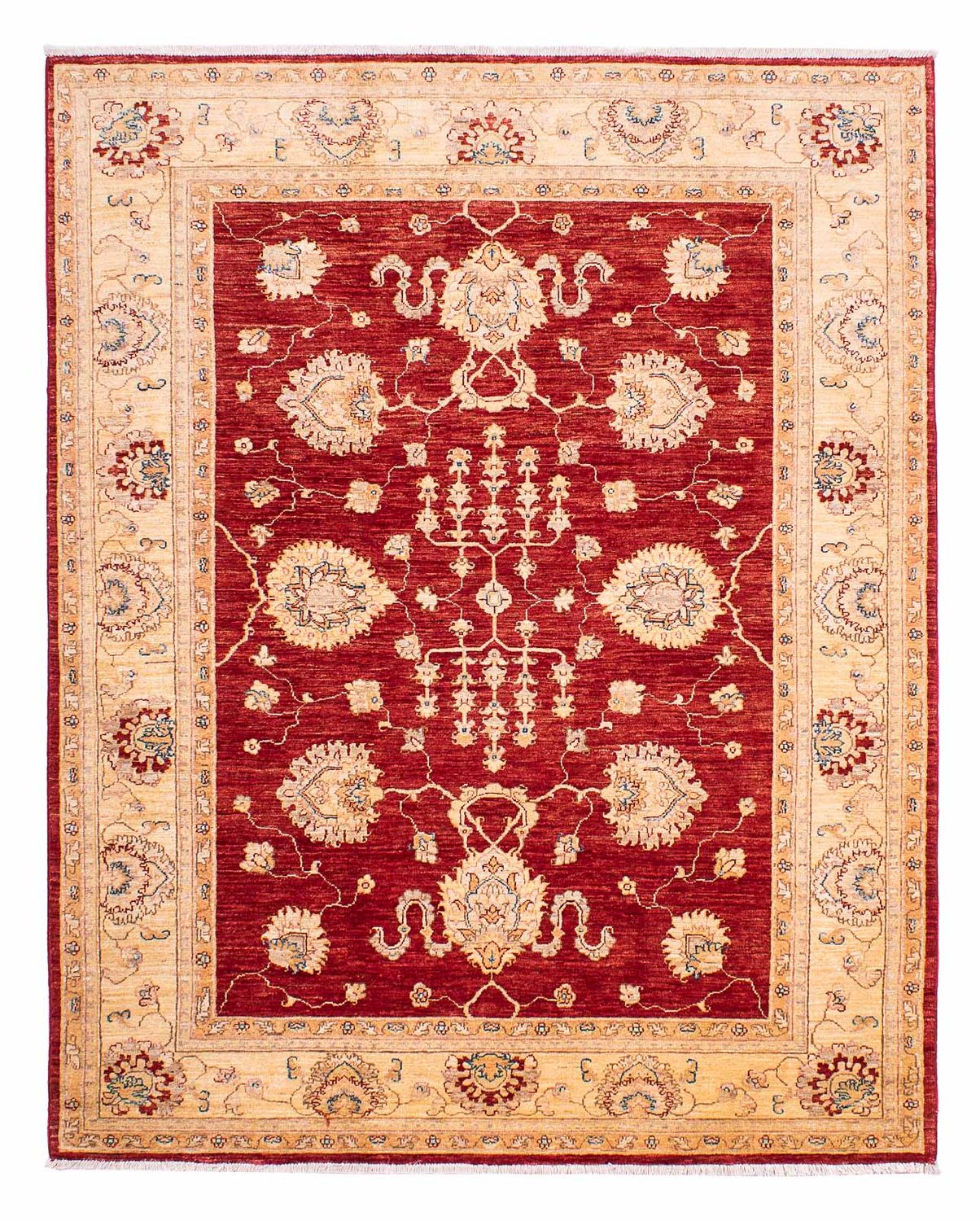 Alfombra Ziegler - 218 x 169 cm - azul oscuro
