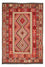 Alfombra Kelim - Splash - 304 x 199 cm - multicolor