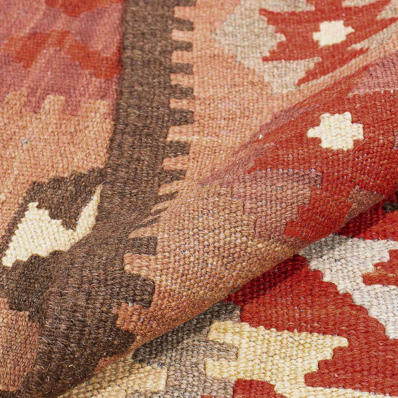 Alfombra Kelim - Splash - 304 x 199 cm - multicolor
