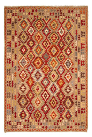 Alfombra Kelim - Splash - 292 x 205 cm - multicolor