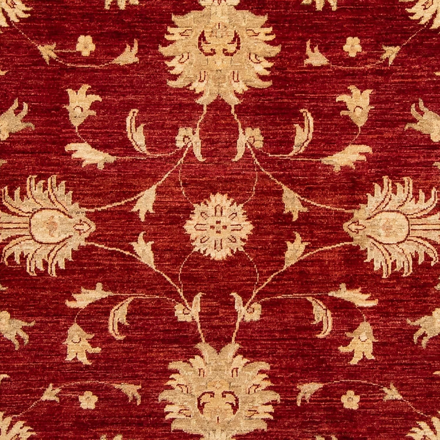 Alfombra Ziegler - 285 x 207 cm - rojo oscuro
