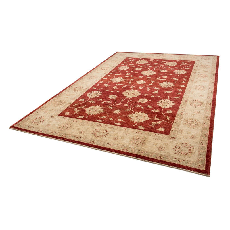 Alfombra Ziegler - 285 x 207 cm - rojo oscuro