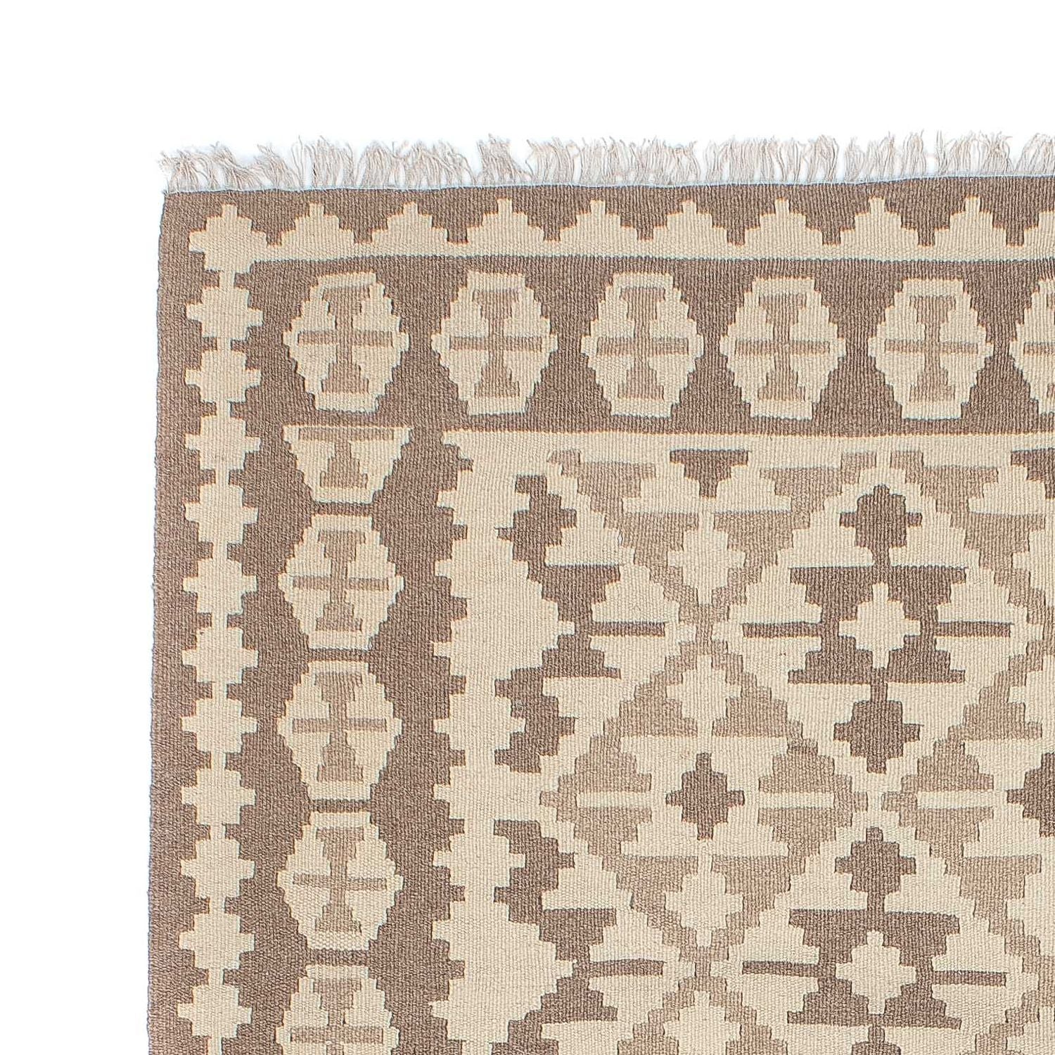 Alfombra Kelim - Oriental - 240 x 173 cm - beige