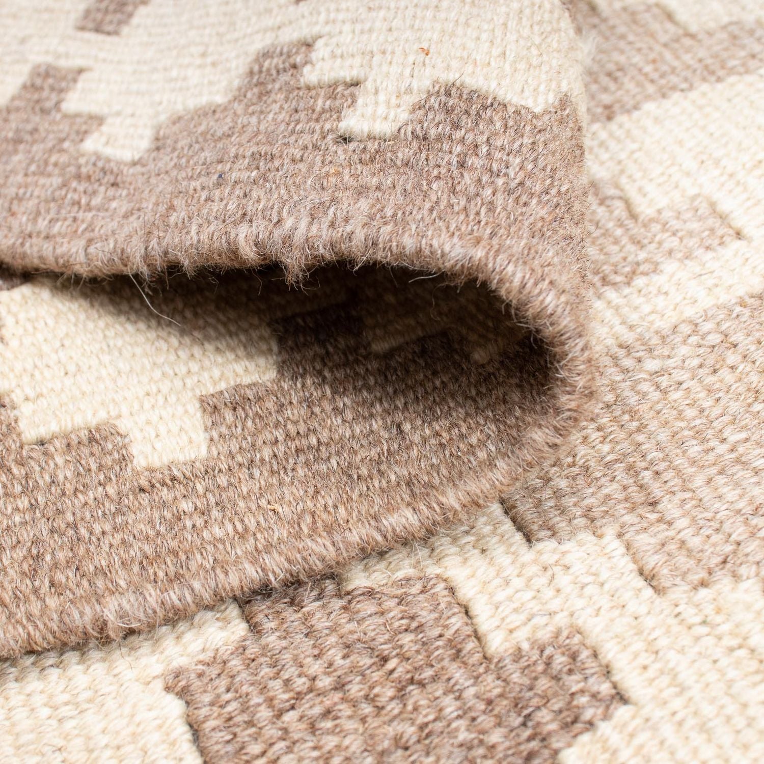 Alfombra Kelim - Oriental - 240 x 173 cm - beige