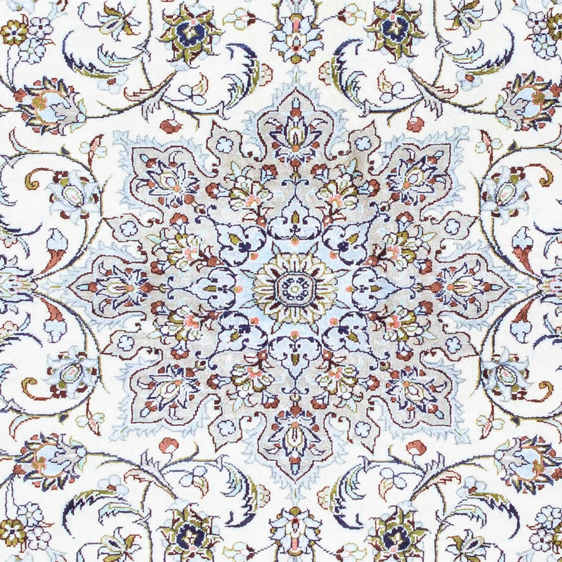 Alfombra persa - Ghom - 121 x 80 cm - beige