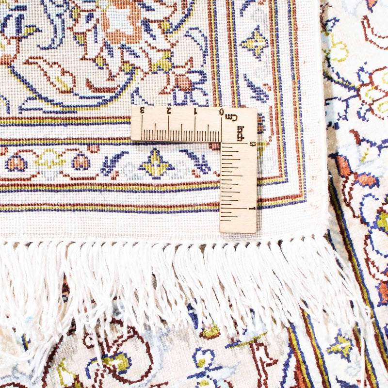 Alfombra persa - Ghom - 121 x 80 cm - beige