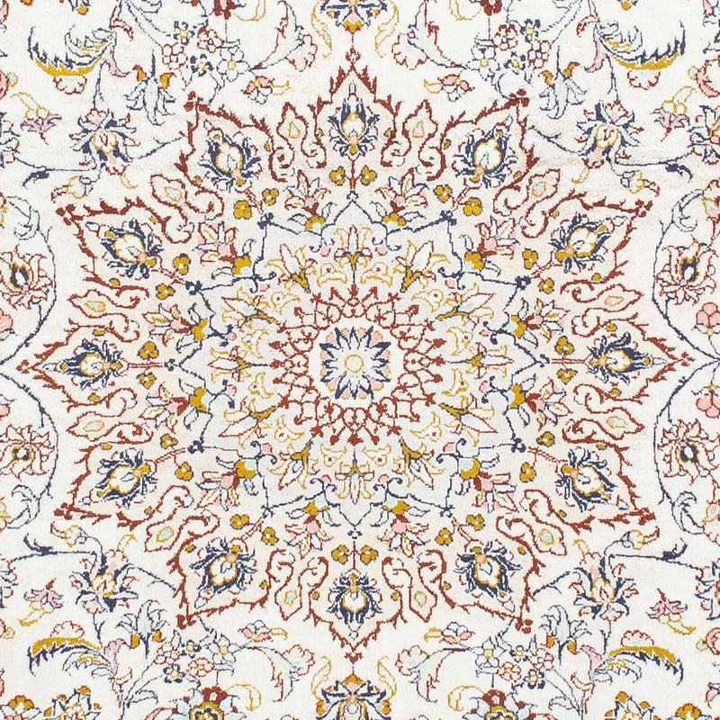 Alfombra persa - Ghom - 147 x 100 cm - beige