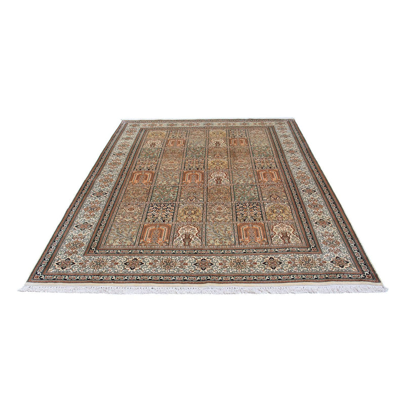 Alfombra de seda - Seda de Cachemira - 260 x 172 cm - multicolor