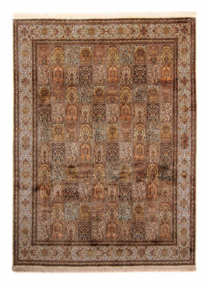 Alfombra de seda - Seda de Cachemira - 332 x 248 cm - marrón