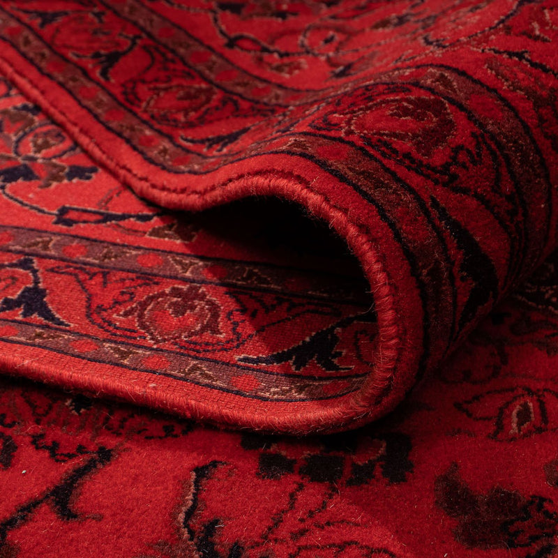 Alfombra persa - Nain - 286 x 196 cm - rojo oscuro
