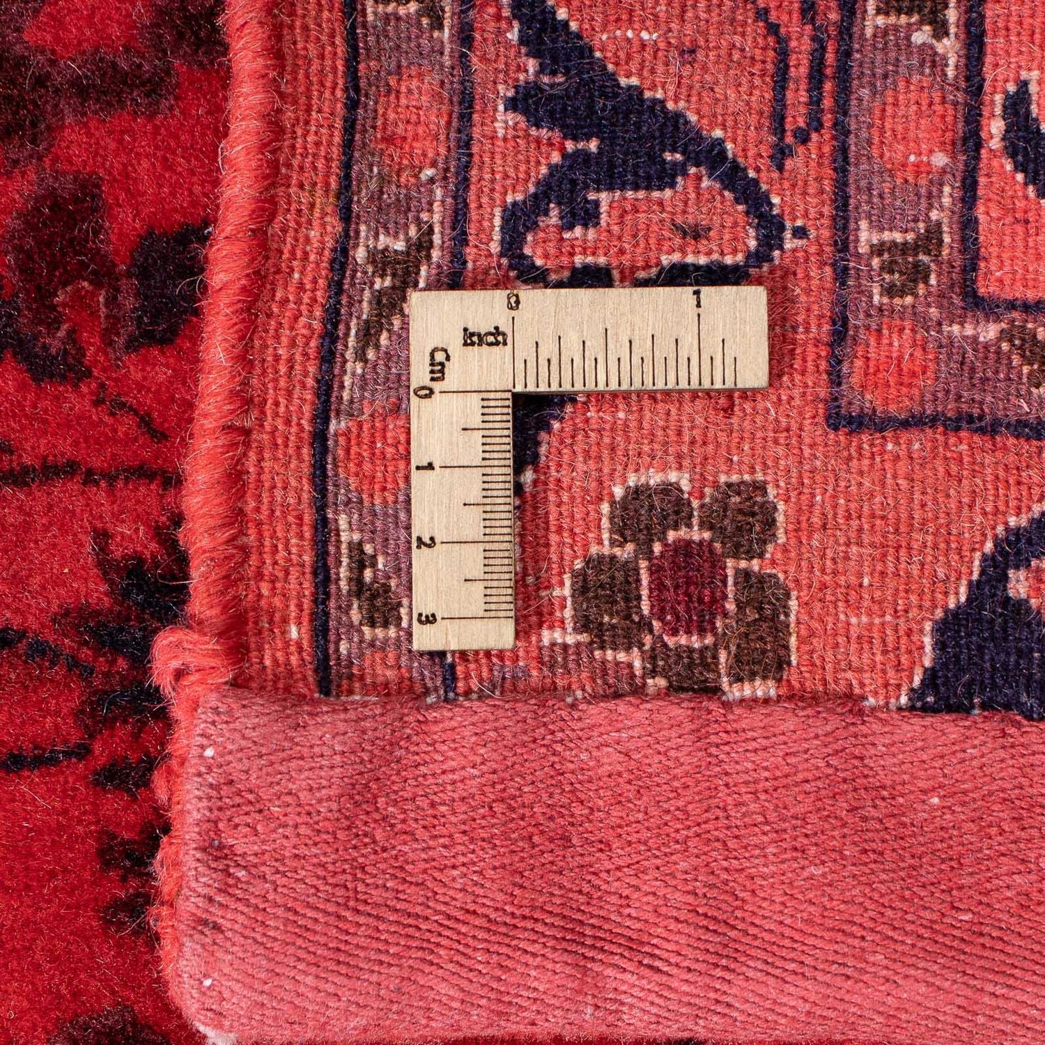 Alfombra persa - Nain - 286 x 196 cm - rojo oscuro