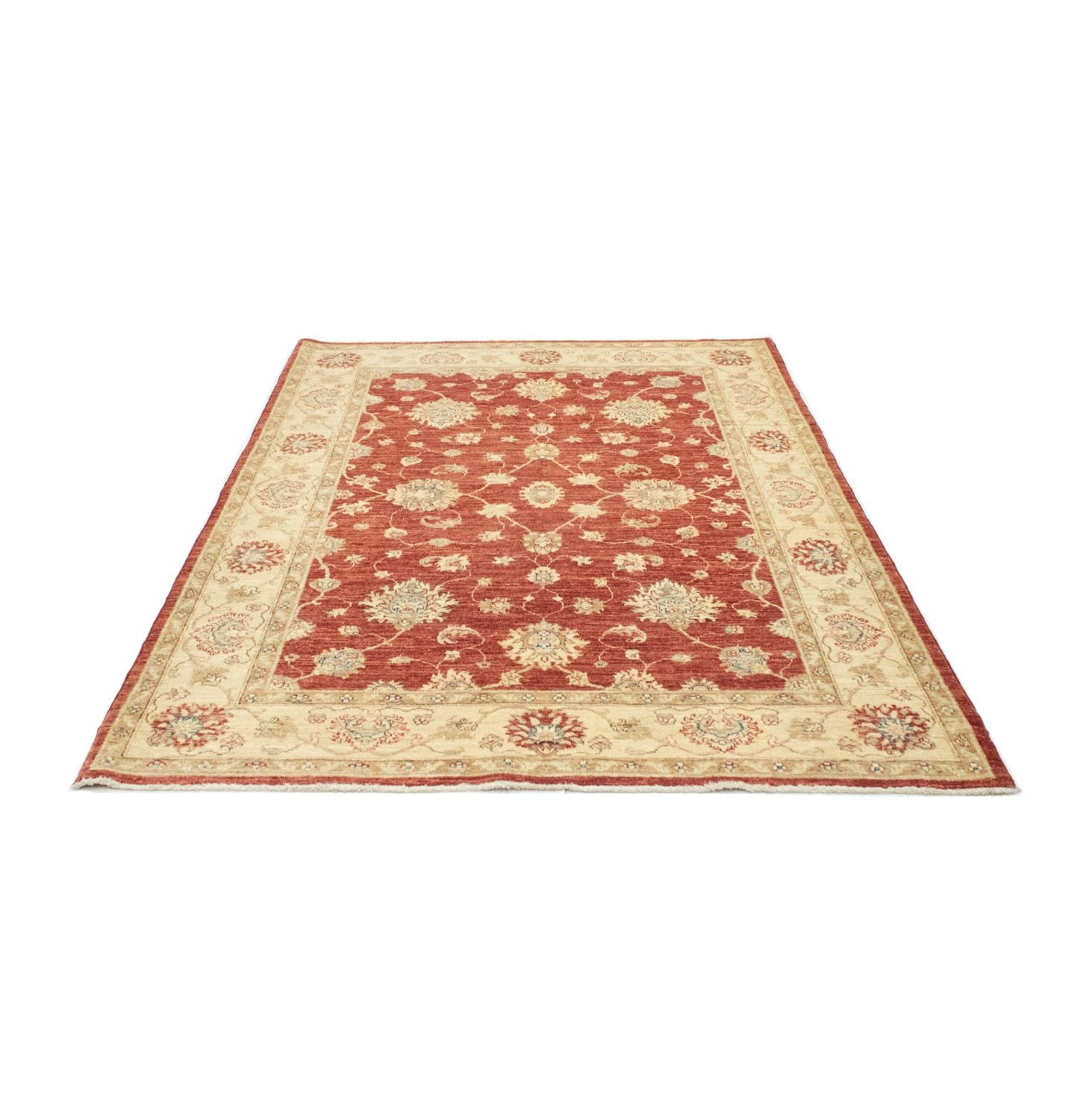 Alfombra Ziegler - 204 x 152 cm - rojo