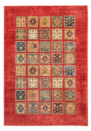 Alfombra Ziegler - 237 x 170 cm - rojo oscuro